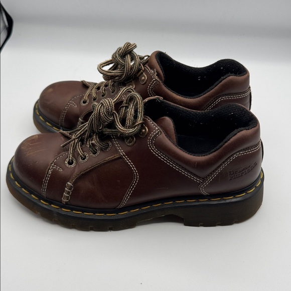 Doc Martens Vintage 8A42 Chunky Lace-up Shoes size 9 vintage Oxford Y2K - Picture 3 of 11